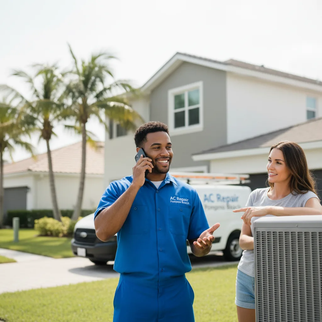 AC Repair Pompano Beach customer support in Stout